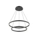 Kuzco Canada - LED Chandelier - Cerchio - Black- Union Lighting Luminaires Decor