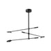 Kuzco Canada - LED Chandelier - Rotaire - Black- Union Lighting Luminaires Decor