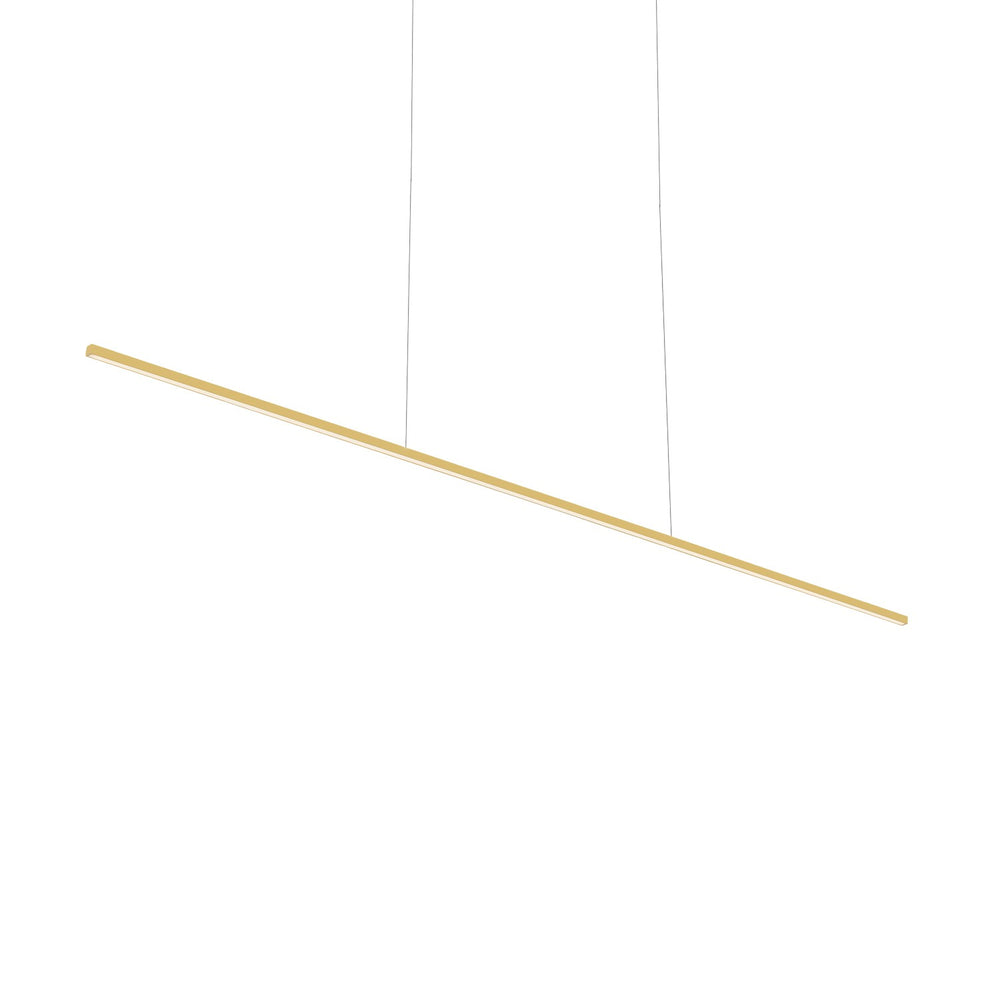 Kuzco Canada - LED Linear Pendant - Vega Minor - Brushed Gold- Union Lighting Luminaires Decor