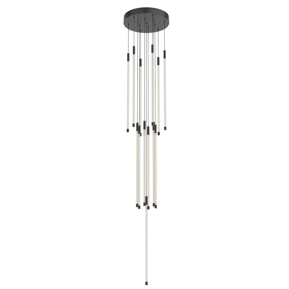 Kuzco Canada - LED Pendant - Motif - Black- Union Lighting Luminaires Decor