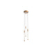 Kuzco Canada - LED Pendant - Motif - Brushed Gold- Union Lighting Luminaires Decor