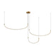 Kuzco Canada - LED Pendant - Talis - Brushed Gold- Union Lighting Luminaires Decor