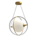 Kuzco Canada - LED Pendant - Aries - Brushed Gold- Union Lighting Luminaires Decor