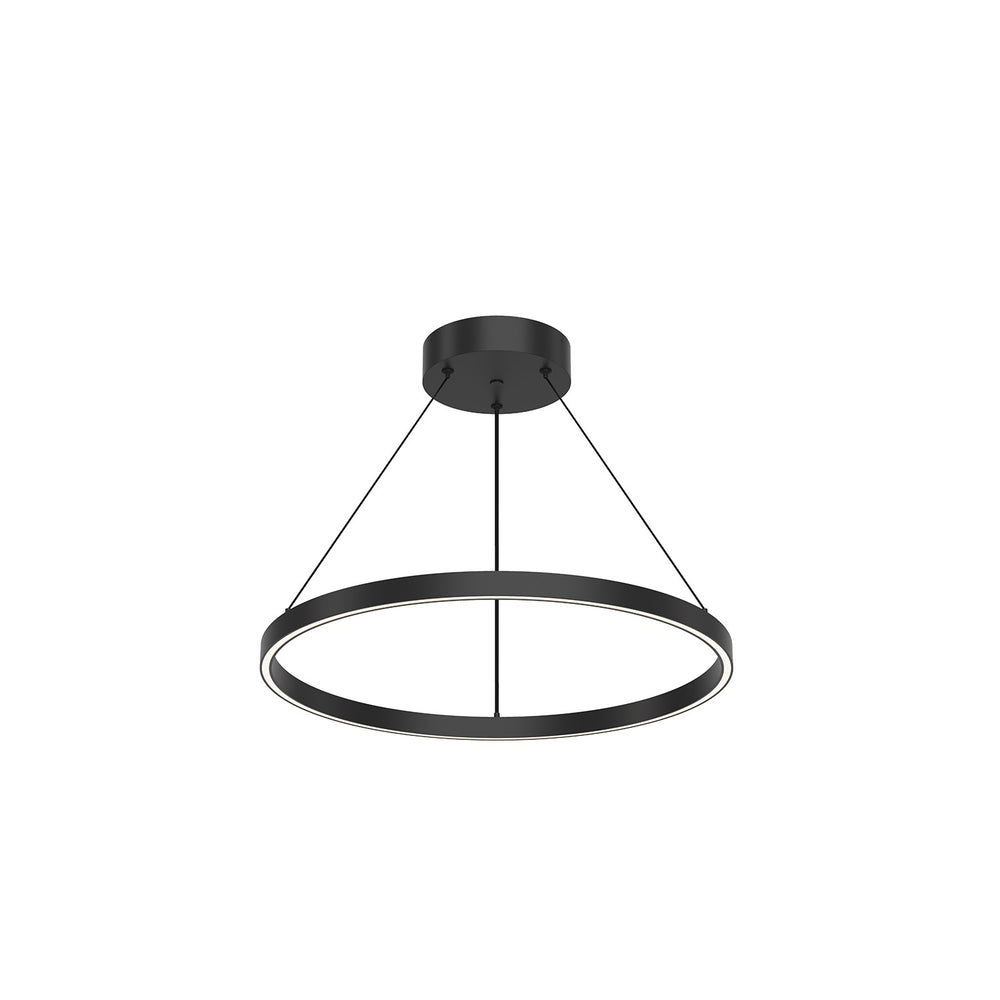 Kuzco Canada - LED Pendant - Cerchio - Black- Union Lighting Luminaires Decor