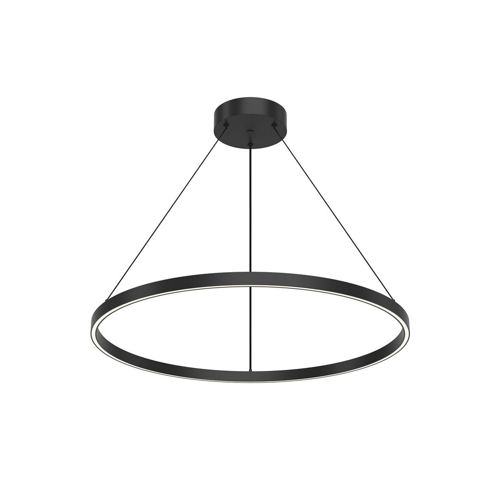 Kuzco Canada - LED Pendant - Cerchio - Black- Union Lighting Luminaires Decor