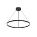 Kuzco Canada - LED Pendant - Cerchio - Black- Union Lighting Luminaires Decor