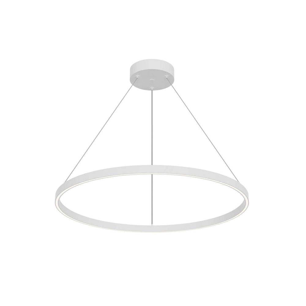 Kuzco Canada - LED Pendant - Cerchio - White- Union Lighting Luminaires Decor