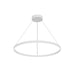 Kuzco Canada - LED Pendant - Cerchio - White- Union Lighting Luminaires Decor