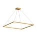 Kuzco Canada - LED Pendant - Piazza - Brushed Gold- Union Lighting Luminaires Decor