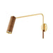 Hudson Valley Canada - One Light Wall Sconce - Narragansett - Aged Brass- Union Lighting Luminaires Decor