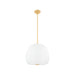 Hudson Valley Canada - LED Pendant - Scranton - Aged Brass- Union Lighting Luminaires Decor
