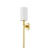 Hudson Valley Canada - One Light Wall Sconce - Lakeport - Aged Brass- Union Lighting Luminaires Decor