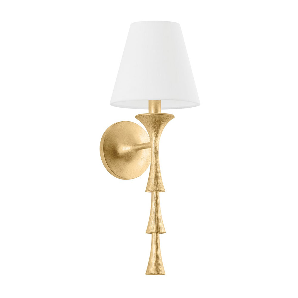 Hudson Valley Canada - One Light Wall Sconce - Vails Gate - Vintage Gold Leaf- Union Lighting Luminaires Decor