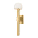 Hudson Valley Canada - One Light Wall Sconce - Bellvale - Aged Brass- Union Lighting Luminaires Decor