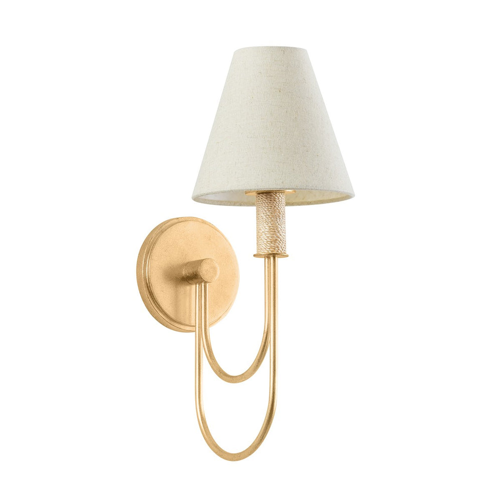 Hudson Valley Canada - One Light Wall Sconce - Warrensburg - Vintage Gold Leaf- Union Lighting Luminaires Decor