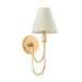 Hudson Valley Canada - One Light Wall Sconce - Warrensburg - Vintage Gold Leaf- Union Lighting Luminaires Decor