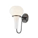 Hudson Valley Canada - One Light Wall Sconce - Adams Corner - Black Nickel- Union Lighting Luminaires Decor