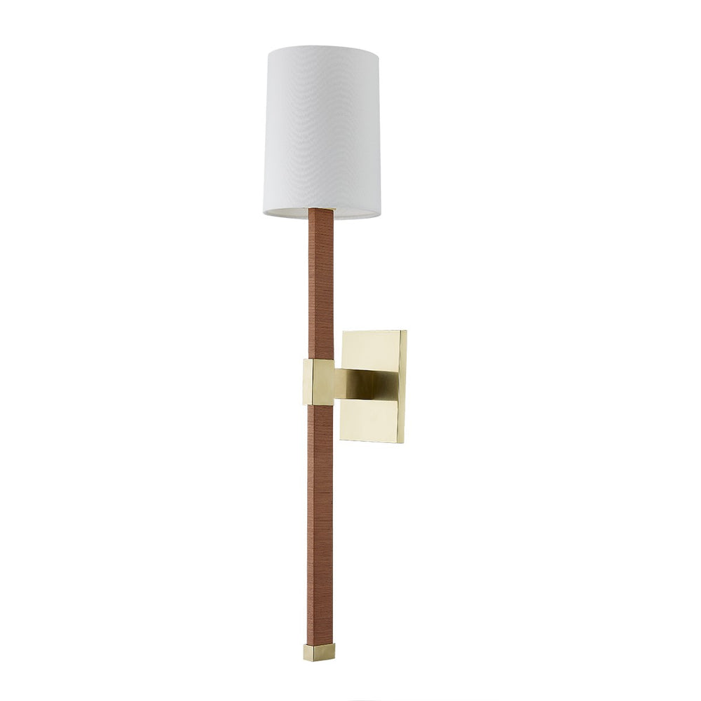 Hudson Valley Canada - One Light Wall Sconce - Minnetonka - Aged Brass- Union Lighting Luminaires Decor