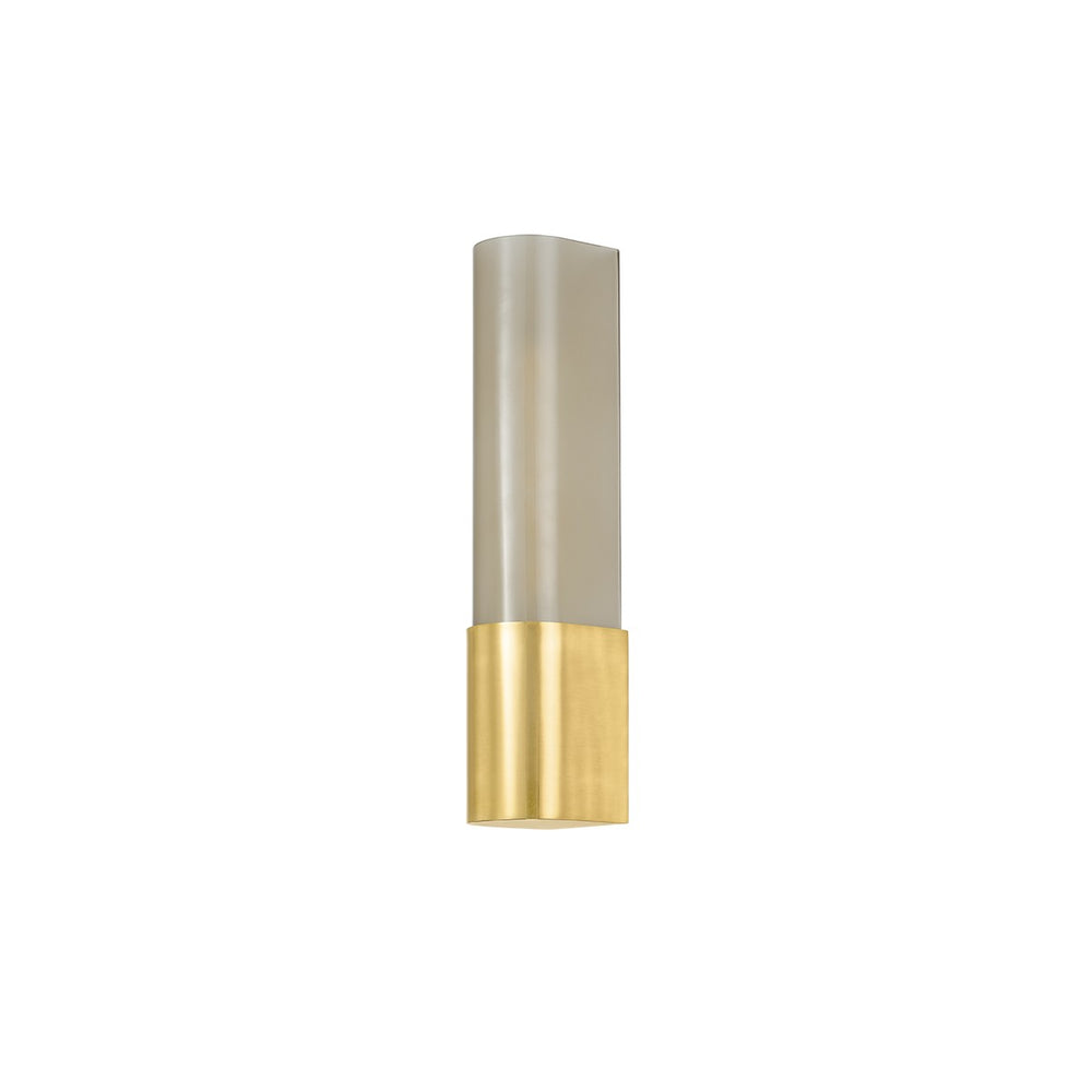 Hudson Valley Canada - One Light Wall Sconce - Somersville - Aged Brass- Union Lighting Luminaires Decor