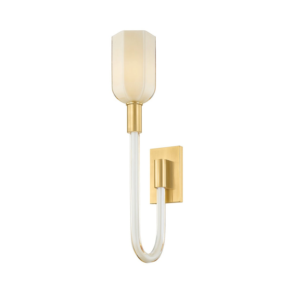 Hudson Valley Canada - One Light Wall Sconce - Chester Park - Aged Brass- Union Lighting Luminaires Decor