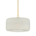 Hudson Valley Canada - One Light Pendant - Beechurst - Aged Brass- Union Lighting Luminaires Decor