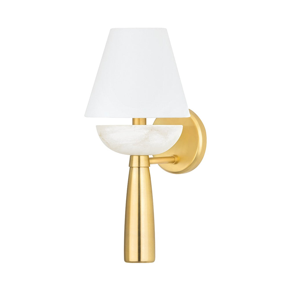 Hudson Valley Canada - One Light Wall Sconce - New Windsor - Aged Brass- Union Lighting Luminaires Decor