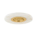 Hudson Valley Canada - LED Semi Flush Mount - Alto - Aged Brass- Union Lighting Luminaires Decor