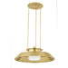 Hudson Valley Canada - One Light Pendant - Woodrow - Aged Brass- Union Lighting Luminaires Decor