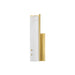 Hudson Valley Canada - LED Wall Sconce - Lucio - Aged Brass- Union Lighting Luminaires Decor