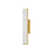 Hudson Valley Canada - LED Wall Sconce - Lucio - Aged Brass- Union Lighting Luminaires Decor