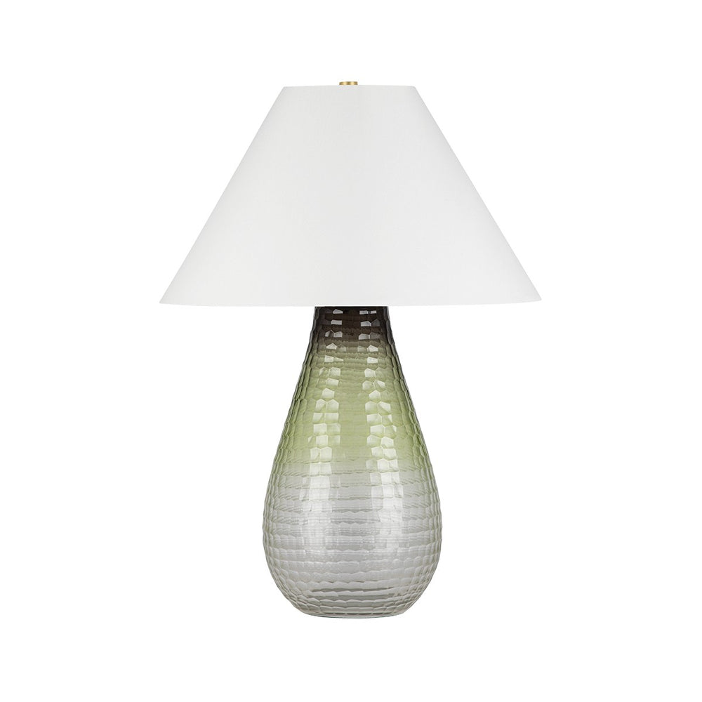 Hudson Valley Canada - One Light Table Lamp - Mulberry - Aged Brass- Union Lighting Luminaires Decor