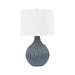 Hudson Valley Canada - One Light Table Lamp - Nepperhand - Aged Brass/Ceramic Providence Blue- Union Lighting Luminaires Decor