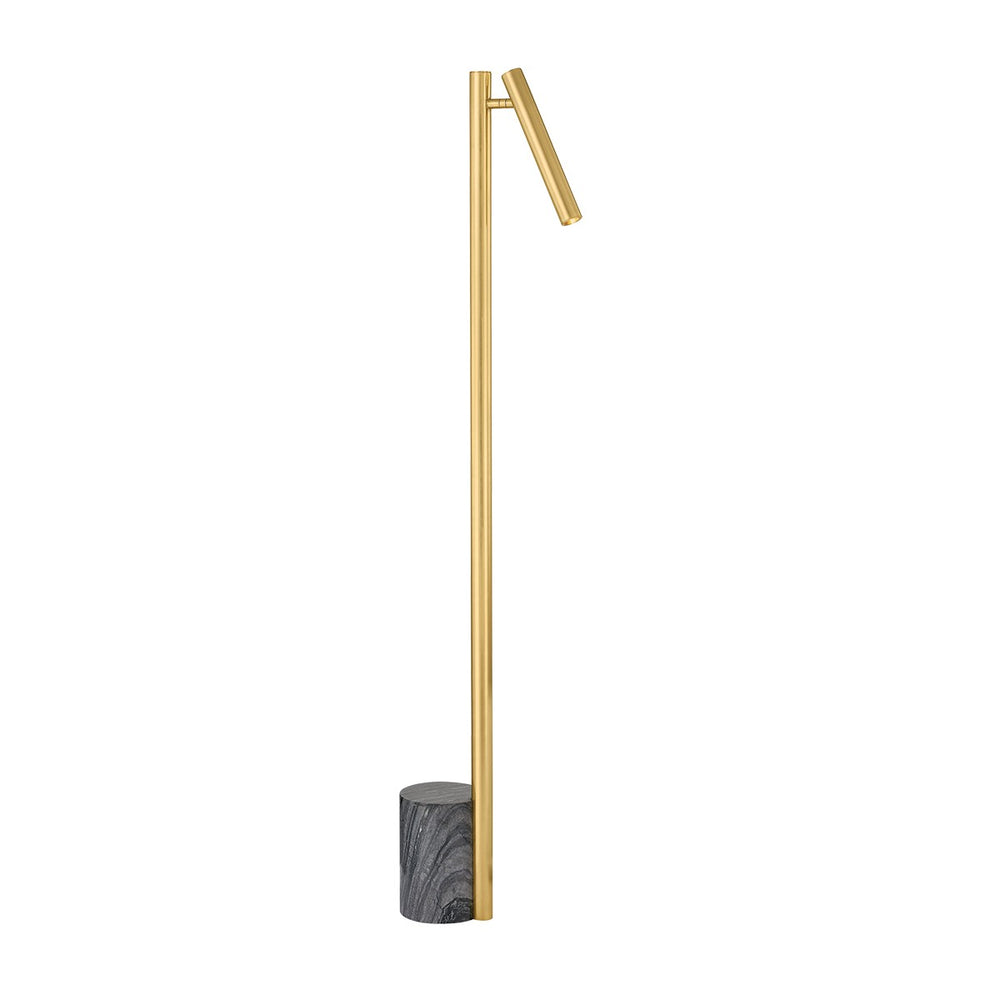 Hudson Valley Canada - LED Floor Lamp - Circleville - Aged Brass- Union Lighting Luminaires Decor