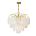 Artcraft Canada - Ten Light Chandelier - Alessia - Brushed Brass- Union Lighting Luminaires Decor