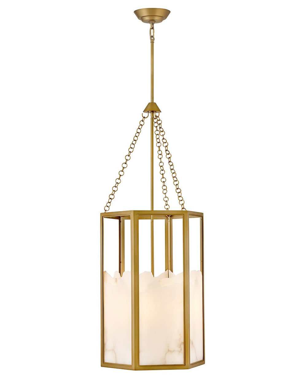 Fredrick Ramond Canada - LED Chandelier - Veleta - Lacquered Brass- Union Lighting Luminaires Decor