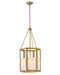 Fredrick Ramond Canada - LED Pendant - Veleta - Lacquered Brass- Union Lighting Luminaires Decor