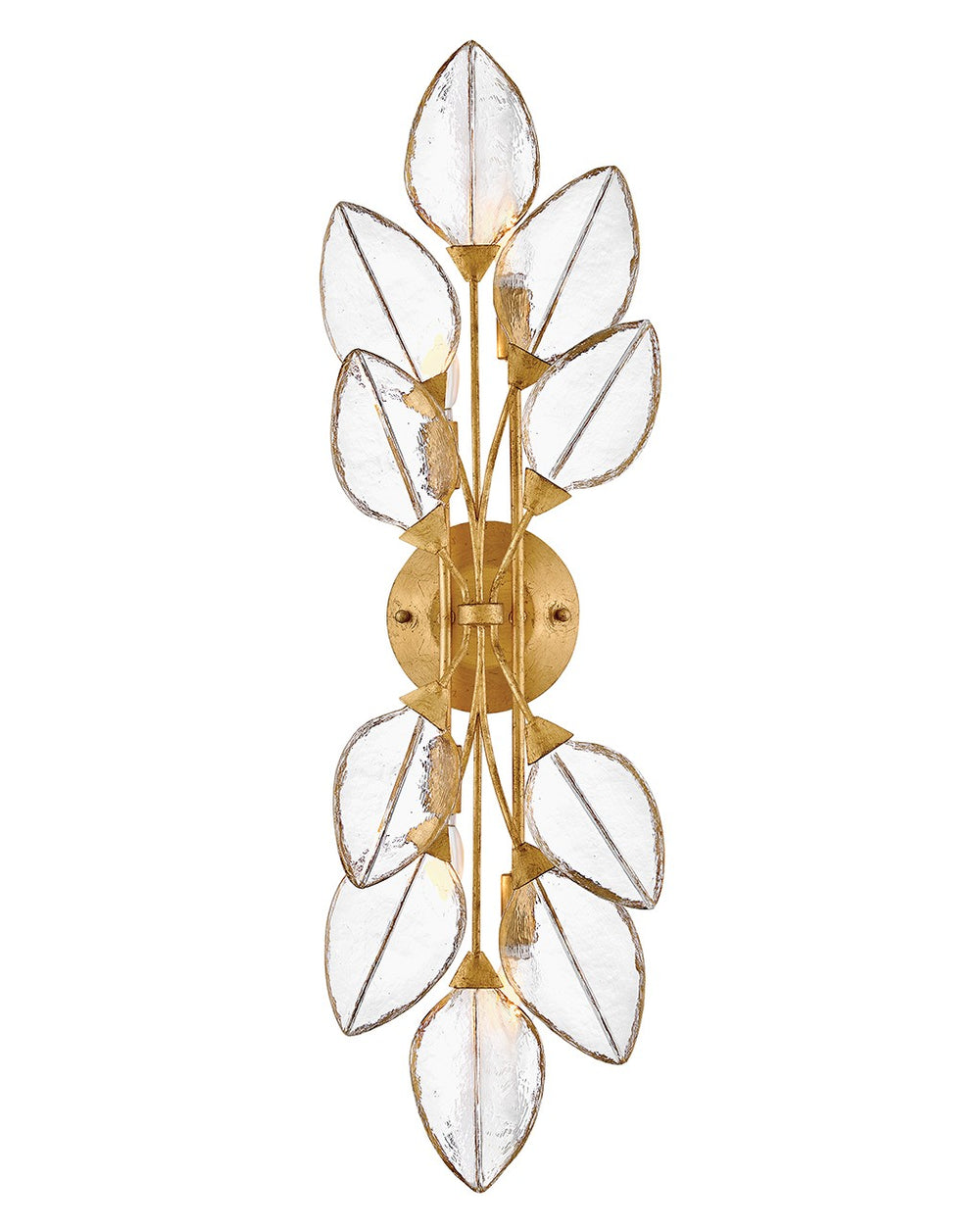 Fredrick Ramond Canada - LED Wall Sconce - Amira - Distressed Brass- Union Lighting Luminaires Decor
