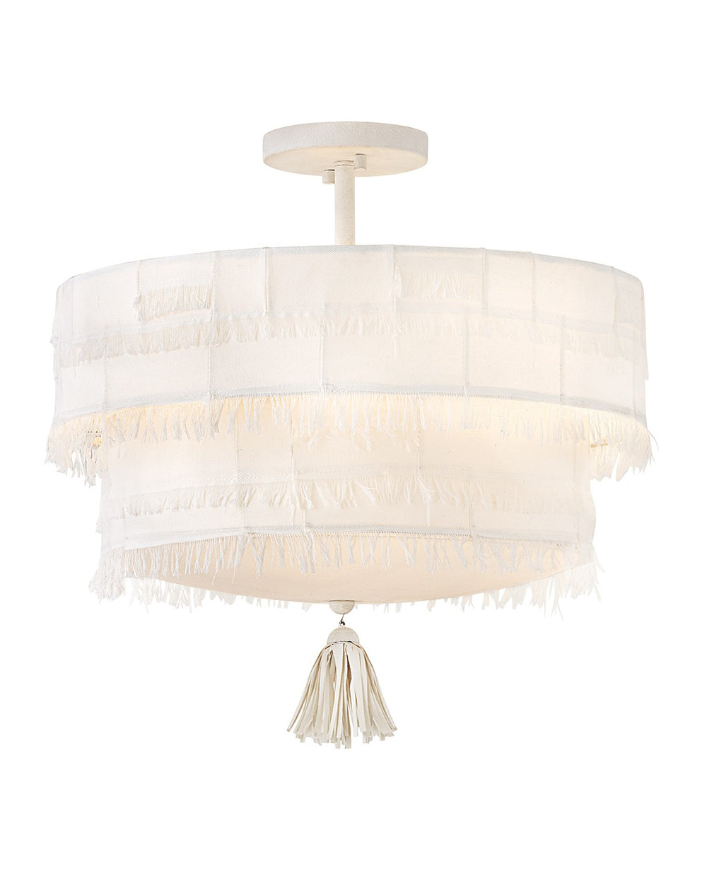 Hinkley Canada - LED Semi-Flush Mount - Baya - Textured Plaster- Union Lighting Luminaires Decor
