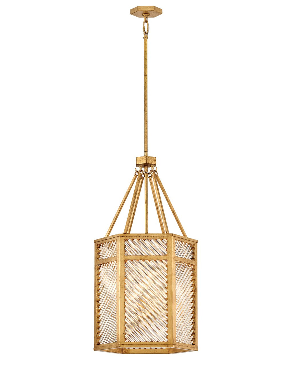 Hinkley Canada - LED Pendant - Sura - Distressed Brass- Union Lighting Luminaires Decor