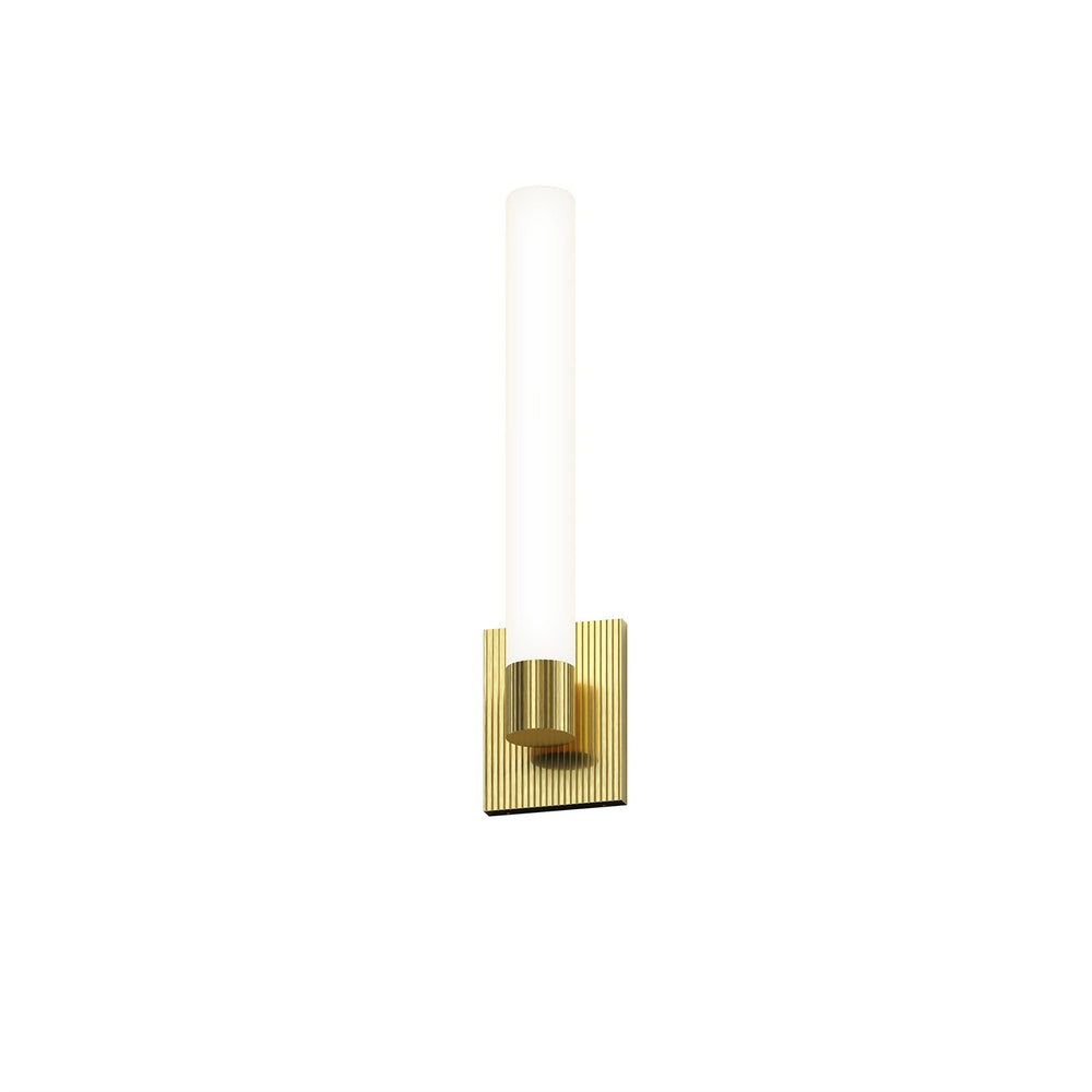 Sonneman - LED Wall Sconce - Scepter - Satin Brass- Union Lighting Luminaires Decor