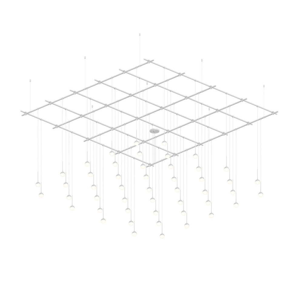 Sonneman Canada - Chandelier - Satin White- Union Lighting Luminaires Decor