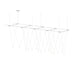 Sonneman Canada - Chandelier - Satin White- Union Lighting Luminaires Decor