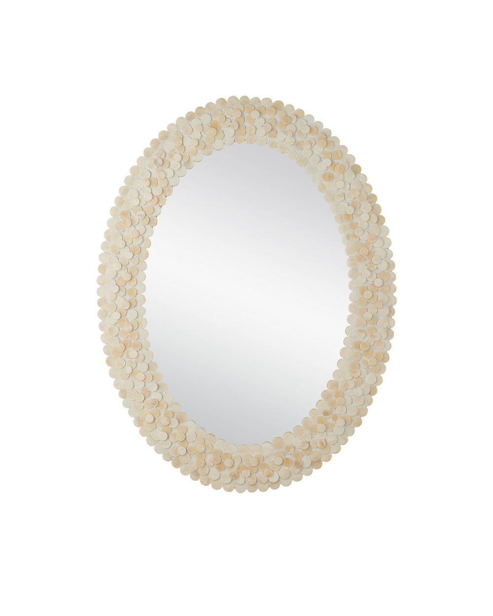 Currey and Company - Mirror - Merriam Oval Mirror - Natural- Union Lighting Luminaires Decor