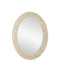 Currey and Company - Mirror - Merriam Oval Mirror - Natural- Union Lighting Luminaires Decor