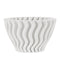 Currey and Company - Vase - Ripple - White- Union Lighting Luminaires Decor