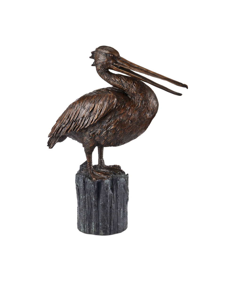 Currey and Company - Pelican - Pelican Bronze - Bronze / Verdigris- Union Lighting Luminaires Decor