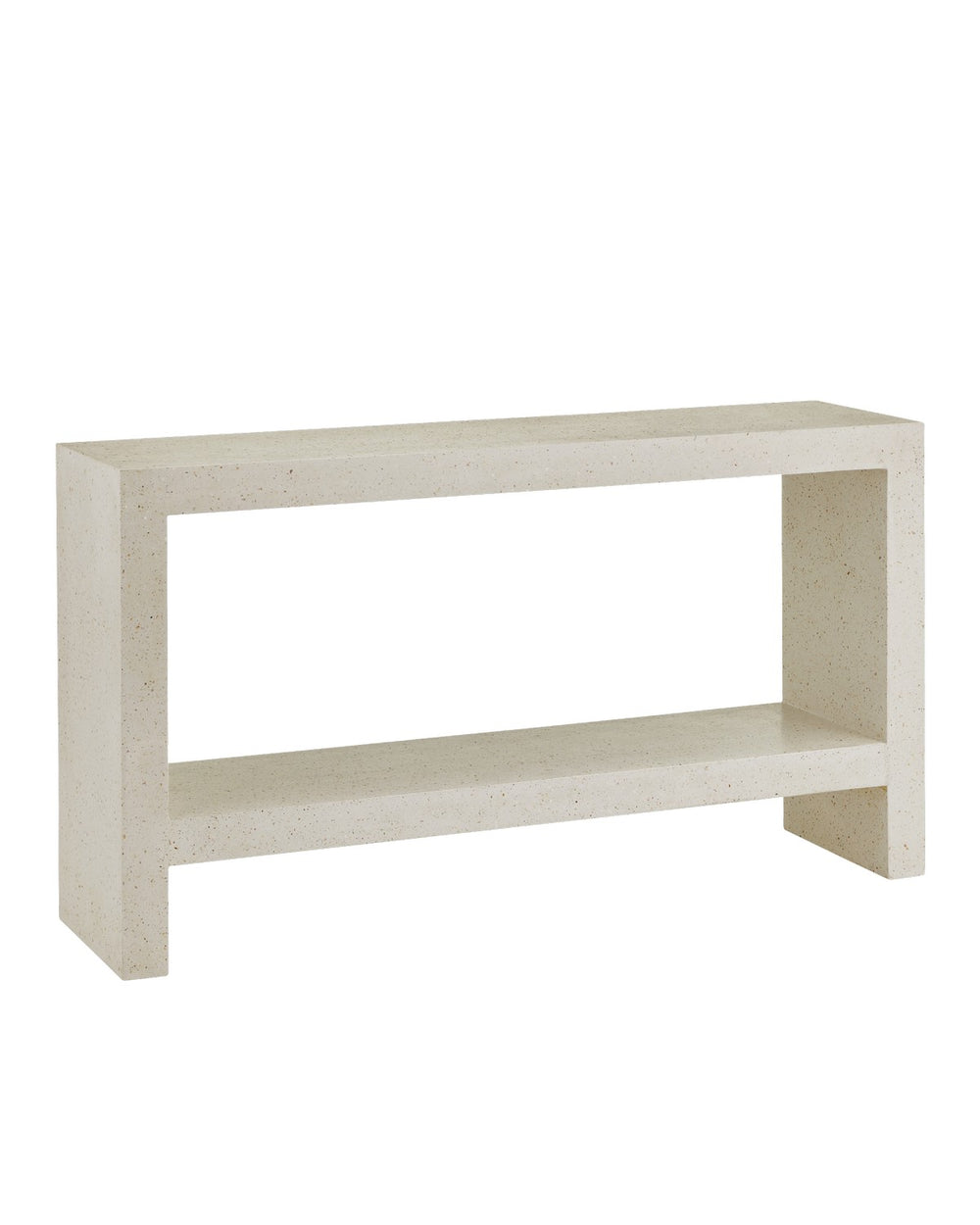 Currey and Company - Console Table - Carson Collection - Ivory Terrazzo- Union Lighting Luminaires Decor