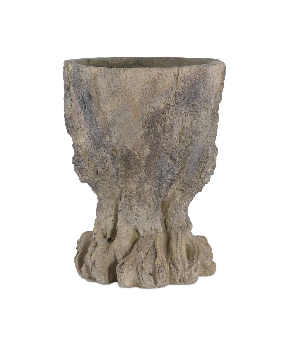 Currey and Company - Planter - Old Growth - Dark Brown- Union Lighting Luminaires Decor