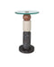 Currey and Company - Drinks Table - Moreno - Natural/Brass/Clear- Union Lighting Luminaires Decor