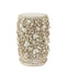 Currey and Company - Accent Table - Corfu - Milky White- Union Lighting Luminaires Decor